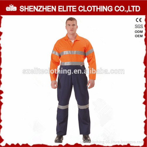 customized road mining construction reflective safety insulated overalls workwear